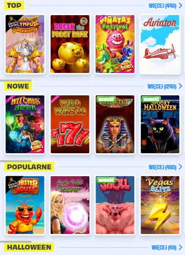 OnlySpins Casino Games